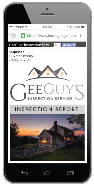 HomeGauge Digital Home Inspection Report